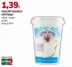 Basko Yogurt bianco VIPITENO offerta