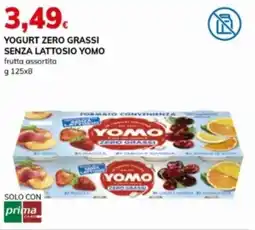 Basko Yogurt zero grassi senza lattosio YOMO offerta