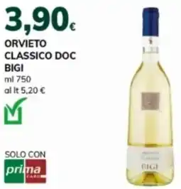 Basko Orvieto classico DOC BIGI offerta