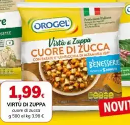 Basko Orogel virtù di zuppa cuore di zucca offerta