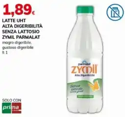 Basko Latte uht alta digeribilità senza lattosio zymil PARMALAT offerta