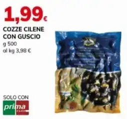 Basko Cozze cilene con guscio offerta