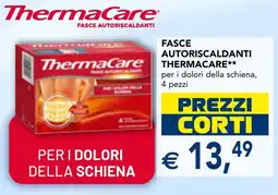 Esselunga Fasce autoriscaldanti THERMACARE offerta