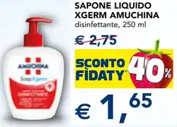 Esselunga Sapone liquido xgerm AMUCHINA offerta
