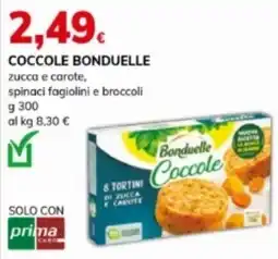 Basko Coccole bonduelle zucca e carote, spinaci fagiolini e broccoli offerta