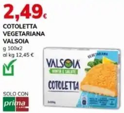 Basko Cotoletta vegetariana VALSOIA offerta