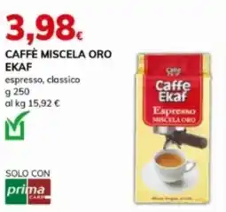 Basko Caffè miscela oro EKAF offerta