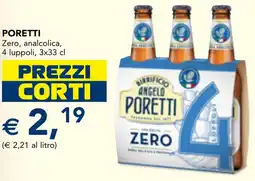 Esselunga PORETTI Zero offerta
