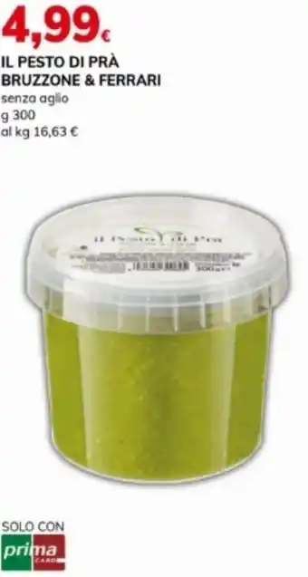 Basko Il pesto di prà bruzzone & ferrari senza aglio offerta