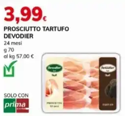 Basko Prosciutto tartufo DEVODIER offerta