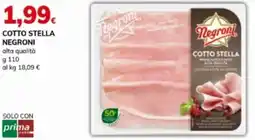 Basko Cotto stella negroni alta qualità offerta