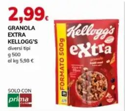 Basko Granola extra KELLOGG'S offerta