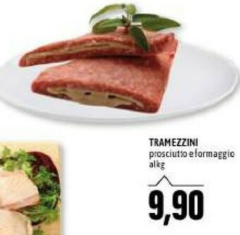 Emi Supermercati Tramezzini prosciutto e formaggio offerta