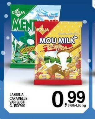 Sigma Caramelle offerta