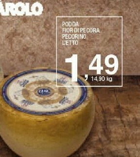 Sigma Pecorino offerta