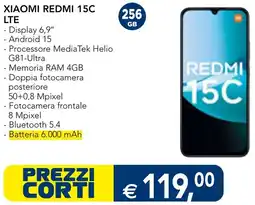 Esselunga XIAOMI REDMI 15C LTE offerta