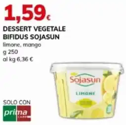 Basko Dessert vegetale bifidus sojasun limone, mango offerta