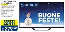 Esselunga TV QLED SMARTECH 55" 55QG06K2 offerta