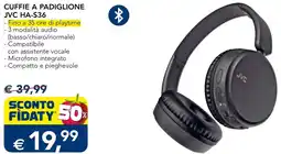 Esselunga CUFFIE A PADIGLIONE JVC HA-S36 offerta