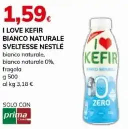 Basko I love kefir bianco naturale sveltesse nestlé offerta