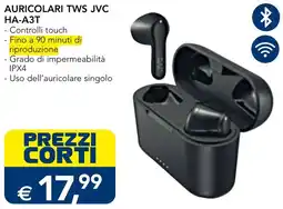 Esselunga AURICOLARI TWS JVC HA-A3T offerta