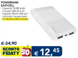 Esselunga Powerbank easycell offerta
