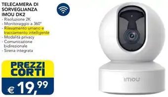 Esselunga TELECAMERA DI SORVEGLIANZA IMOU DK2 offerta