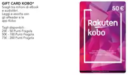 Esselunga Gift card kobo offerta