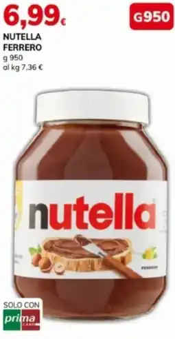 Basko Nutella ferrero offerta