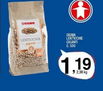 Sigma Lenticchie offerta
