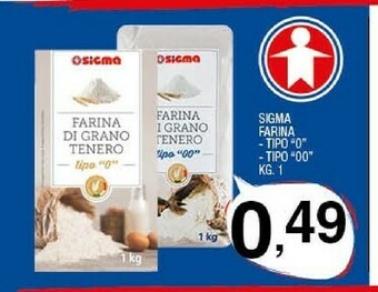 Sigma Farina 00 offerta