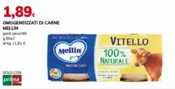 Basko Omogeneizzati di carne MELLIN offerta