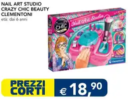Esselunga Nail art studio crazy chic beauty CLEMENTONI offerta