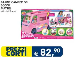 Esselunga Barbie camper dei sogni MATTEL offerta