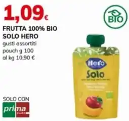 Basko Frutta 100% bio solo hero offerta