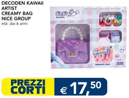 Esselunga Decoden kawaii artist creamy bag nice group offerta