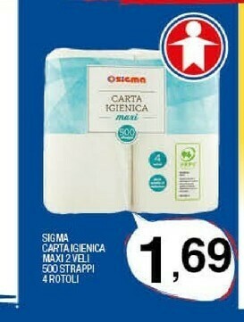 Sigma Carta igienica offerta