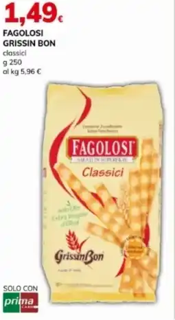 Basko Fagolosi grissin bon classici offerta