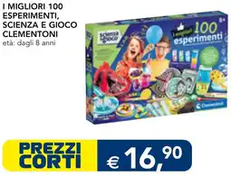 Esselunga I migliori 100 esperimenti, scienza e gioco CLEMENTONI offerta