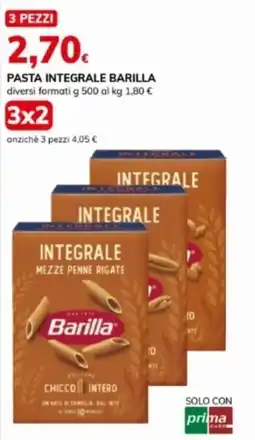 Basko Pasta integrale BARILLA offerta