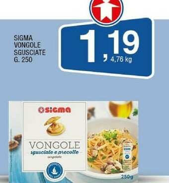 Sigma Vongole offerta
