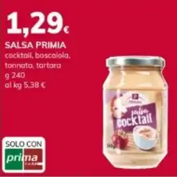 Basko Salsa primia cocktail, boscaiola, tonnata, tartara offerta