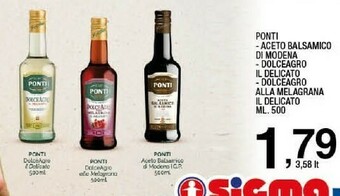Sigma Aceto offerta