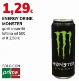Basko Energy drink MONSTER offerta