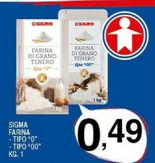 Sigma Farina 00 offerta