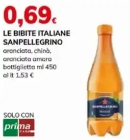 Basko Le bibite italiane sanpellegrino aranciata, chinò, aranciata amara offerta