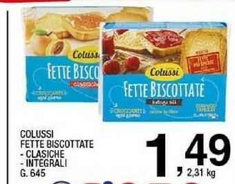 Sigma Fette biscottate offerta