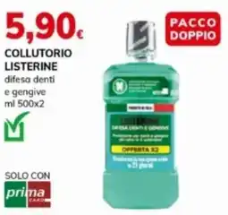 Basko Collutorio LISTERINE difesa denti e gengive offerta