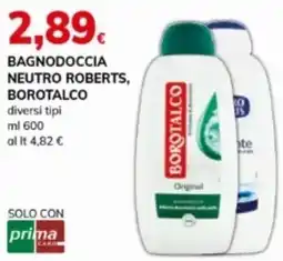 Basko Bagnodoccia neutro roberts, BOROTALCO offerta