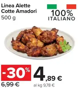 Carrefour Market Linea Alette Cotte Amadori offerta